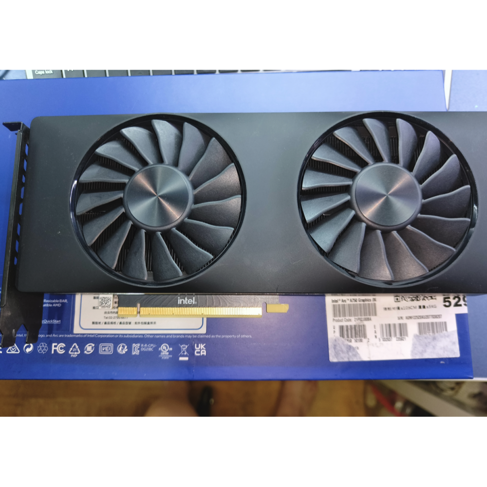 intel arc a750 8G-細節圖5