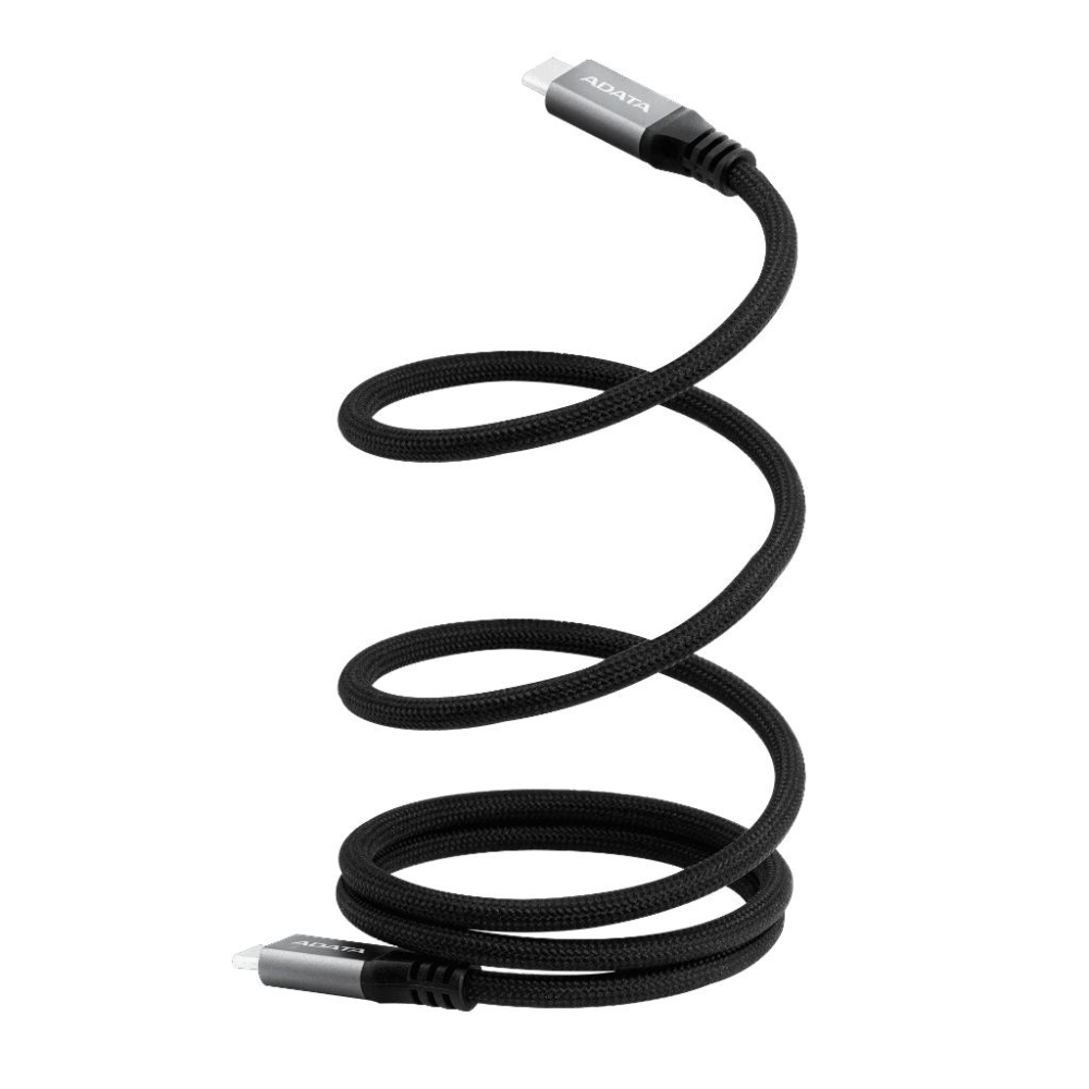 威剛 Type-C TO Type-C 100W 10Gbps 磁吸收納 編織 充電線-細節圖2