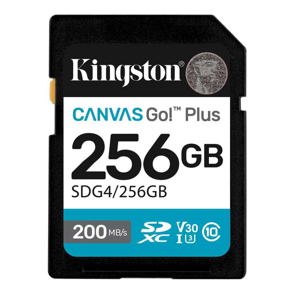 Kingston 金士頓 Canvas Go! Plus SD SDG4 64G 128G 256G 512G 記憶卡-細節圖2