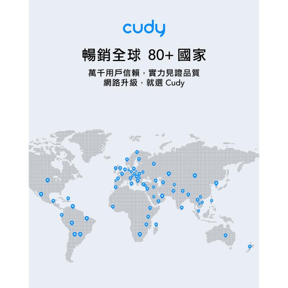cudy GS105 5埠 金屬外殼 散熱佳 Gigabit桌上型網路交換器 集線器 HUB-細節圖2