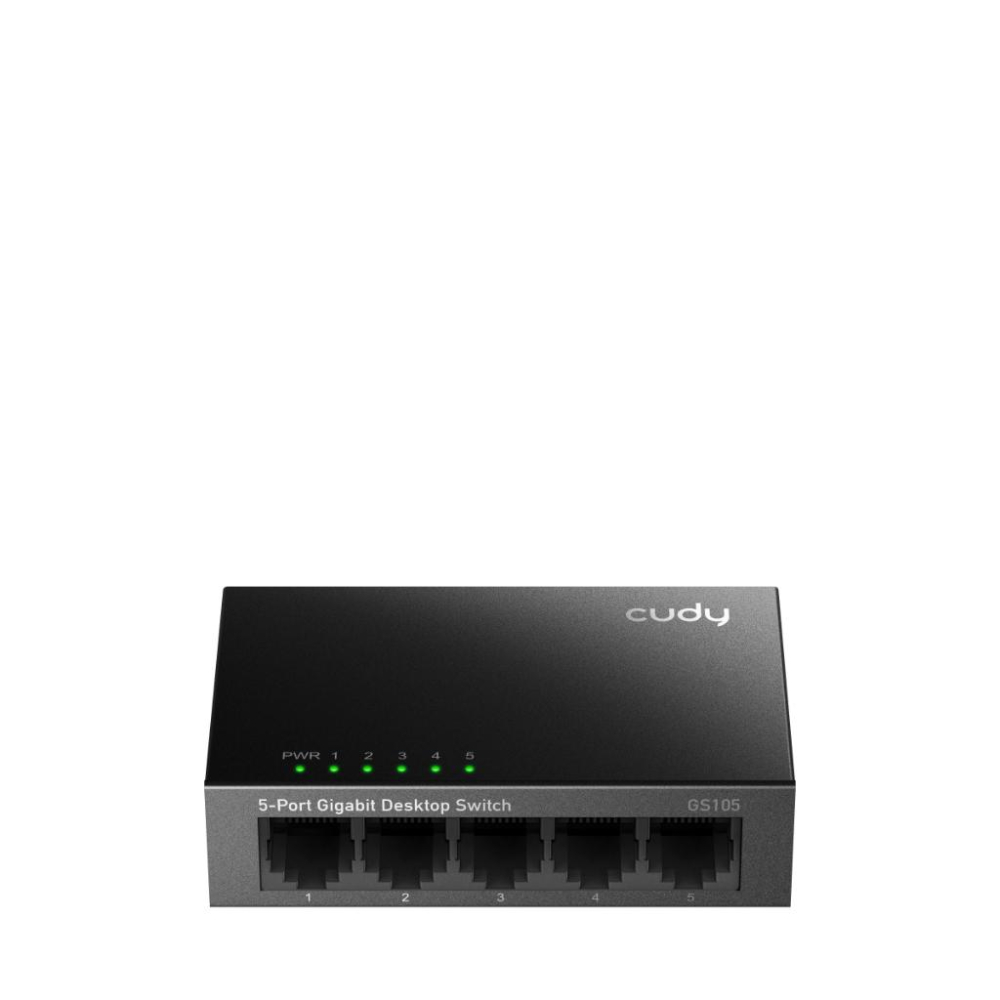 cudy GS105 5埠 金屬外殼 散熱佳 Gigabit桌上型網路交換器 集線器 HUB-細節圖4
