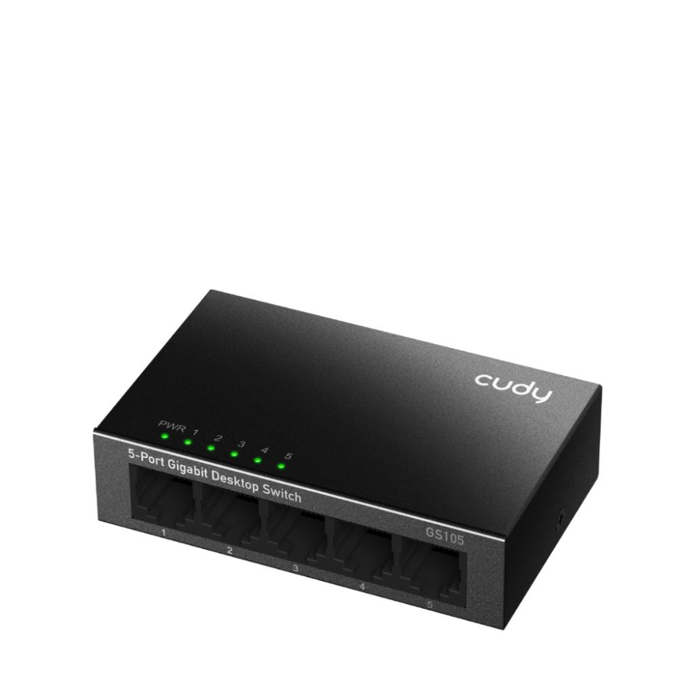 cudy GS105 5埠 金屬外殼 散熱佳 Gigabit桌上型網路交換器 集線器 HUB-細節圖5