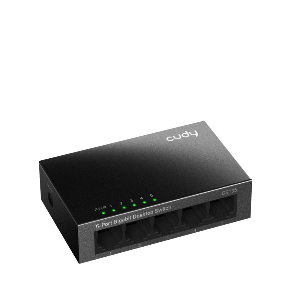 cudy GS105 5埠 金屬外殼 散熱佳 Gigabit桌上型網路交換器 集線器 HUB-細節圖6