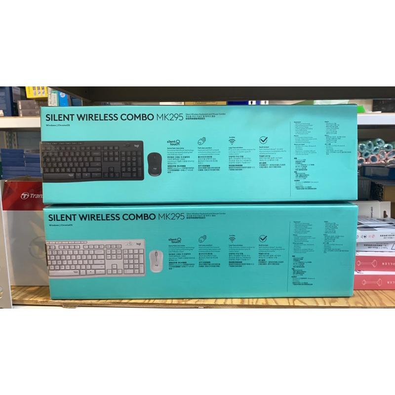 40元蝦幣回饋  Logitech 羅技 MK295 無線靜音鍵盤滑鼠組 鍵盤滑鼠組 靜音滑鼠 石墨灰 珍珠白-細節圖3