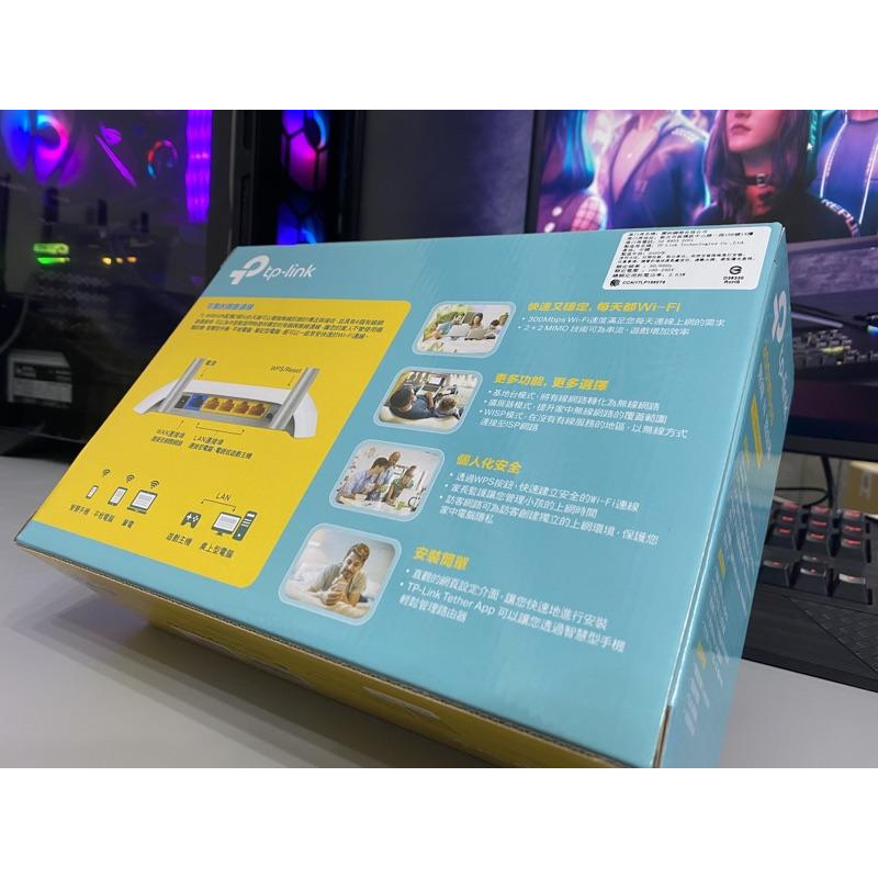 《下單20元蝦幣回饋》 TP-Link TL-WR840N 300Mbps wifi 分享器 無線網路 分享器 路由器-細節圖3