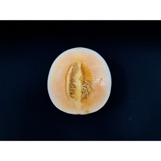 【萌田種子~】R32 斑比洋香瓜(橘肉)種子1粒 , 具特殊斑紋 , 甜度高~-細節圖2