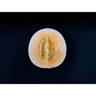 【萌田種子~】R32 斑比洋香瓜(橘肉)種子1粒 , 具特殊斑紋 , 甜度高~-細節圖2