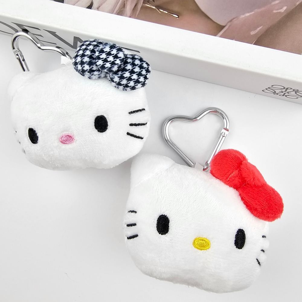 韓國進口 現貨♡ 超可愛Hello Kitty愛心扣吊飾 包包吊飾 掛飾 鑰匙扣掛繩 韓國吊飾 Kitty吊飾-細節圖10