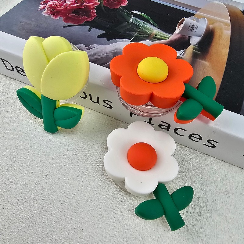 韓國進口 現貨♡ 花朵氣囊手機支架 手機架 花朵手機架 韓國氣囊支架-細節圖3