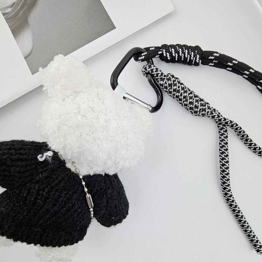 韓國進口 現貨♡ 小雛菊熊熊愛心扣掛飾 GD小雛菊 小熊吊飾 鑰匙扣掛繩 韓國吊飾 包包掛件-細節圖6