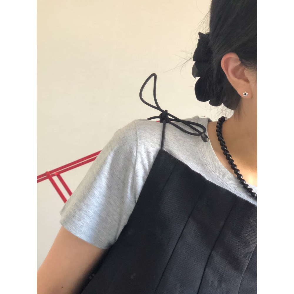 𝐬.𝒘🌹正韓 現貨♡ 立體花瓣緞面大腸髮圈 韓國飾品 大腸圈 韓國髮圈-細節圖4