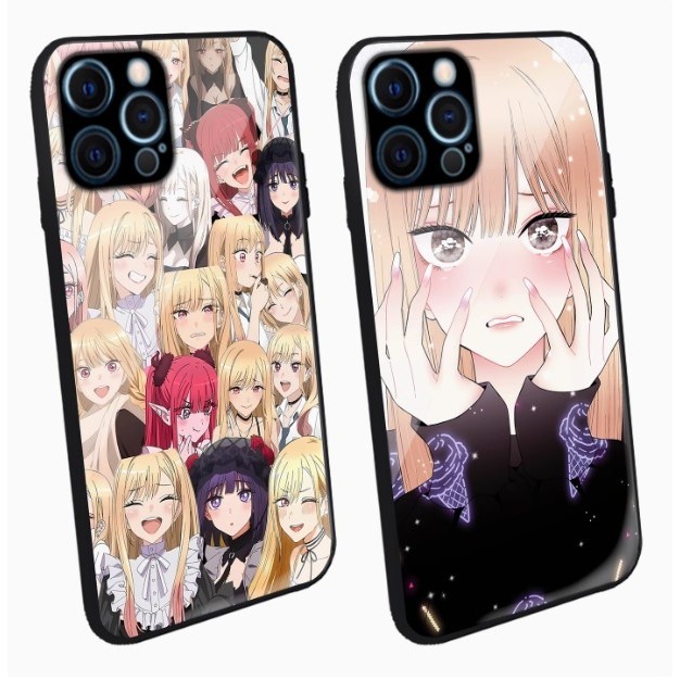 《戀上換裝娃娃 Season 2》喜多川 海夢 鋼化玻璃手機殼 適用iPhone/Android全機型防摔軟邊 動漫-細節圖2