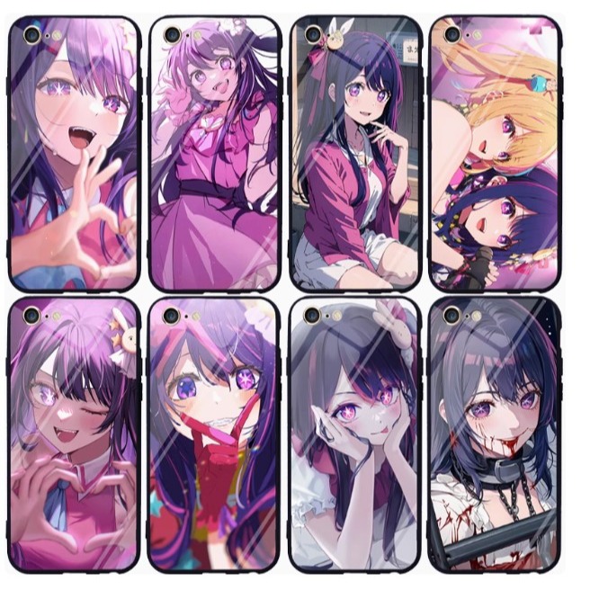 《我推的孩子》星野愛手機殼｜iPhone全系列｜安卓多品牌熱門機型適用｜動漫周邊｜玻璃手機殼-細節圖2