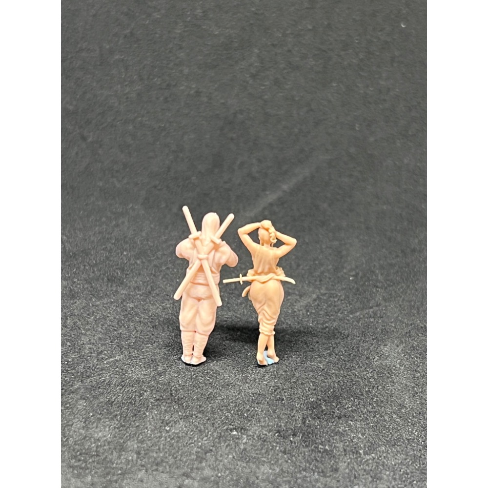 地獄樂 杠 女忍者 傾主之杠 動漫 爆乳 誘惑 日本 人偶 小人 公仔 模型 場景搭配 微縮 袖珍 1/64 1:64-細節圖2