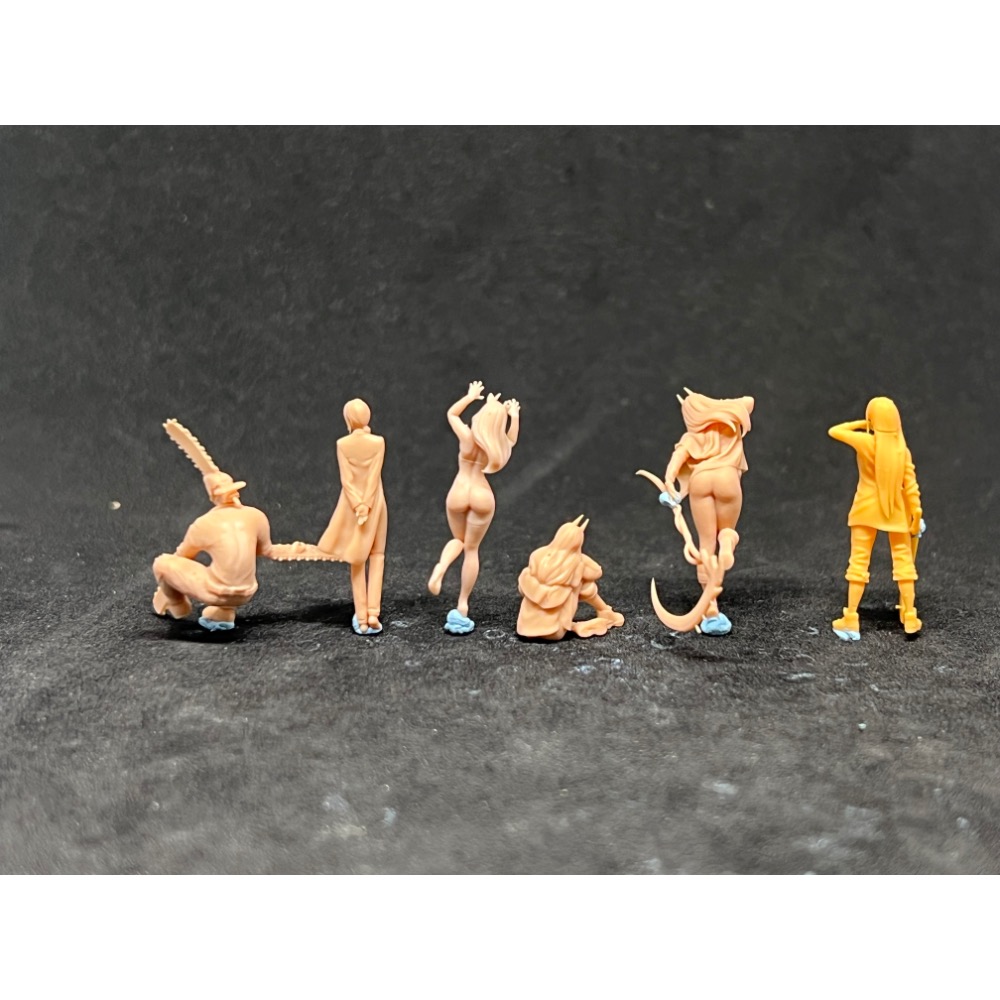 鏈鋸人 淀治 波奇塔 帕瓦 瑪奇瑪 血之魔人 女神 1/64 1:64 動漫 小人 人偶 公仔 微縮 模型 場景搭配-細節圖3