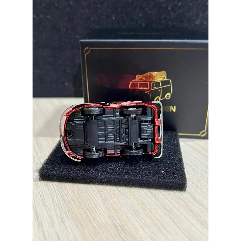 VOLKSWAGEN Hy Model 1:64 1/64 coke cola 甲殼蟲 可口可樂 模型車 小汽車 電鍍-細節圖5