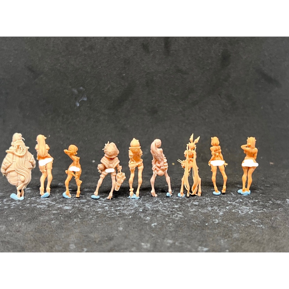 1/64 裸 產婦人科 白雪公主 小紅帽 愛麗絲夜鷹 輝夜姬逃 貓娘 牛娘 章魚娘 貓女 八卦良 1:64 裸 公仔-細節圖2