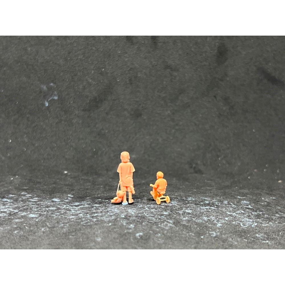 1/64 兒童 野馬 外星人 中指 ET 改裝車 腳踏車 安全帽 潮流 墨鏡 爆改 人偶 公仔 模型 微縮 場景搭配-細節圖4