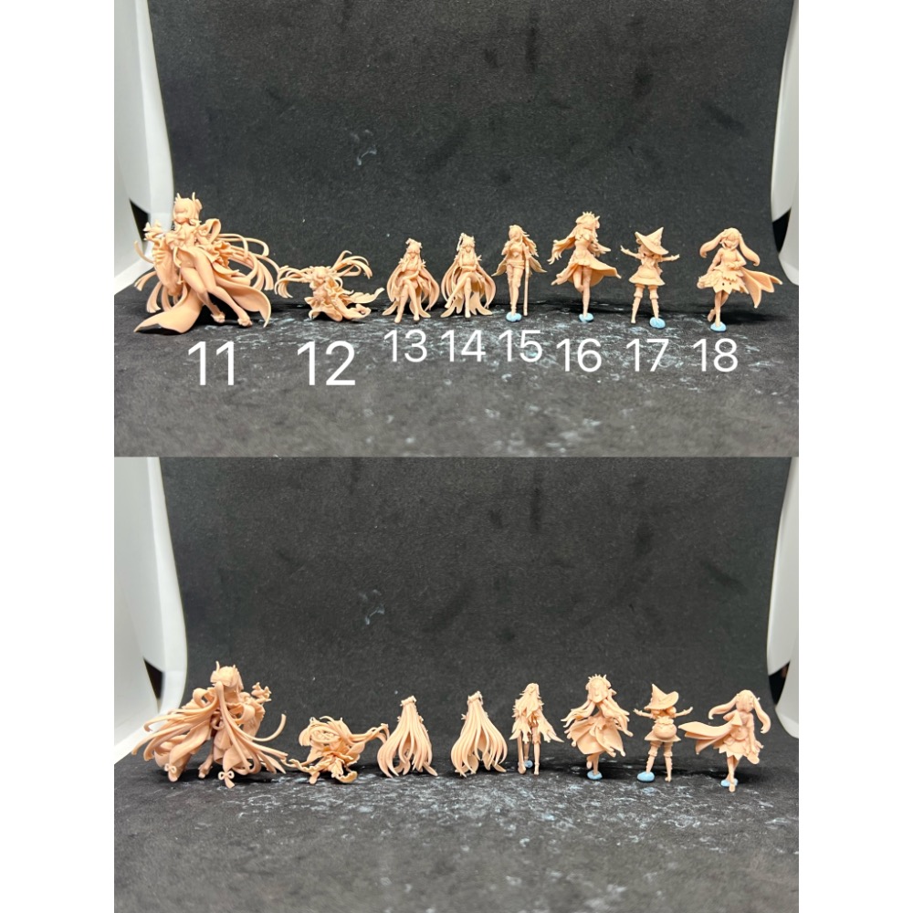 1/64 原神 菲謝爾 神里綾華 安柏 北斗 凝光 夜蘭 八重神子 羅莎莉亞 瑤瑤 珐璐珊 胡桃 萊伊拉 可莉 1:64-細節圖2