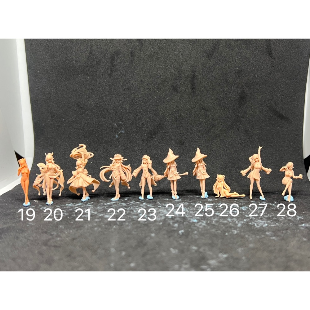 1/64 原神 菲謝爾 神里綾華 安柏 北斗 凝光 夜蘭 八重神子 羅莎莉亞 瑤瑤 珐璐珊 胡桃 萊伊拉 可莉 1:64-細節圖3