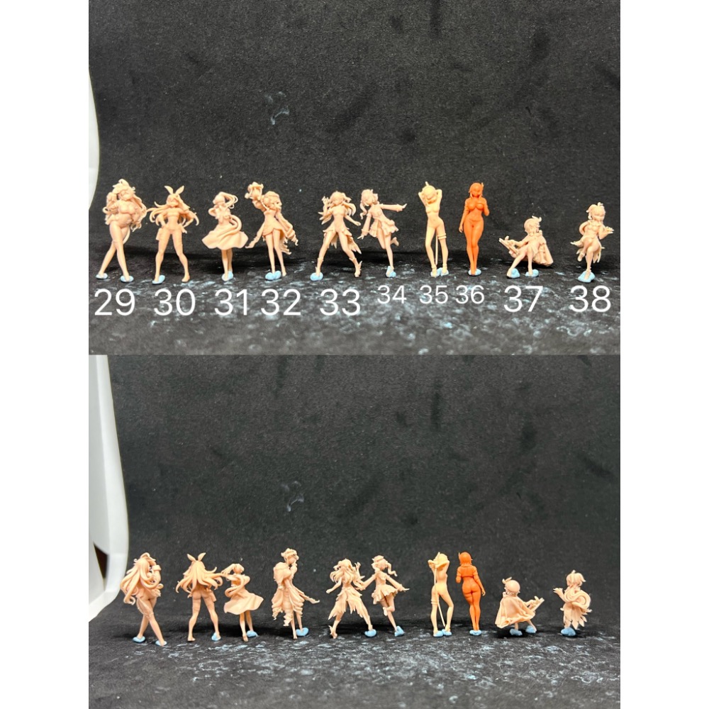 1/64 原神 菲謝爾 神里綾華 安柏 北斗 凝光 夜蘭 八重神子 羅莎莉亞 瑤瑤 珐璐珊 胡桃 萊伊拉 可莉 1:64-細節圖4