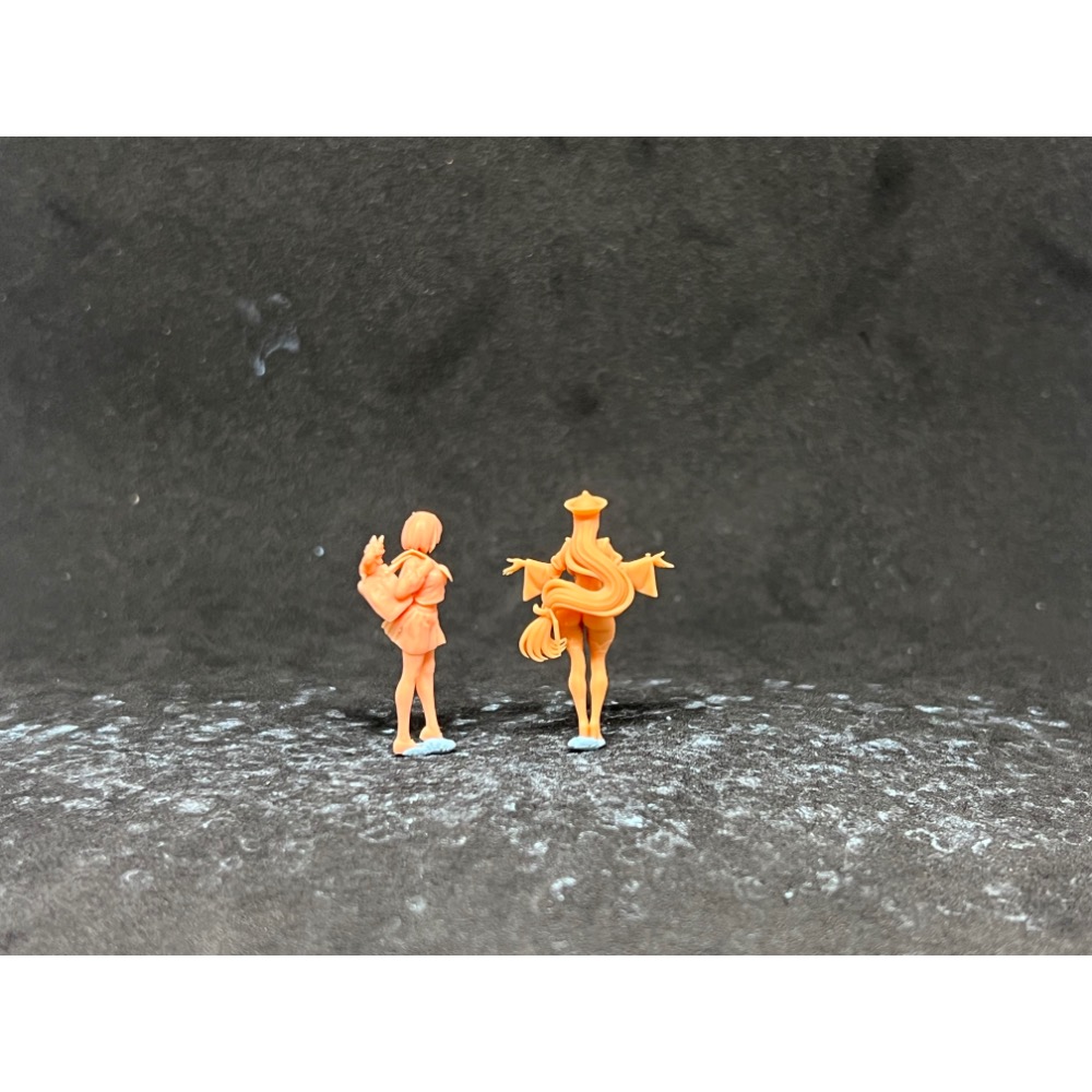 1:64 1/64 Fate FGO 瑪修 源賴光 遊戲 殭屍 學生妹 制服 手遊 小人 人偶 公仔 微縮 模型 場景-細節圖2