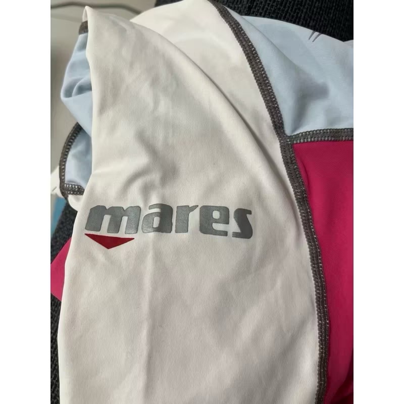 義大利 Mares 泳衣、防磨衣、水母衣、防曬衣｜尺寸S｜二手9成新-細節圖6