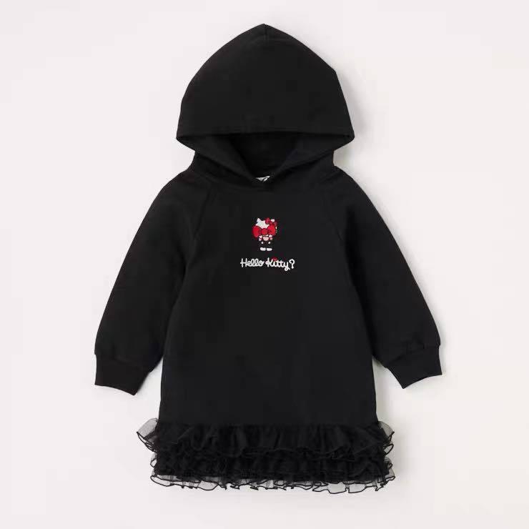 現貨 可愛KT連帽長袖上衣-細節圖2