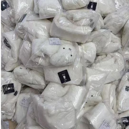 現貨 米菲兔/熊 兔毛絨柔軟圍巾 大人小孩 親子圍巾-細節圖3
