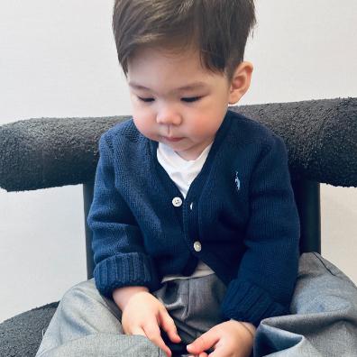 現貨 小馬針織毛衣外套-細節圖2