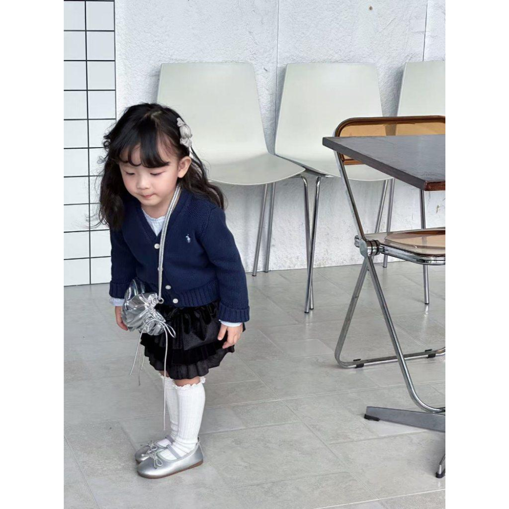 現貨 小馬針織毛衣外套-細節圖3