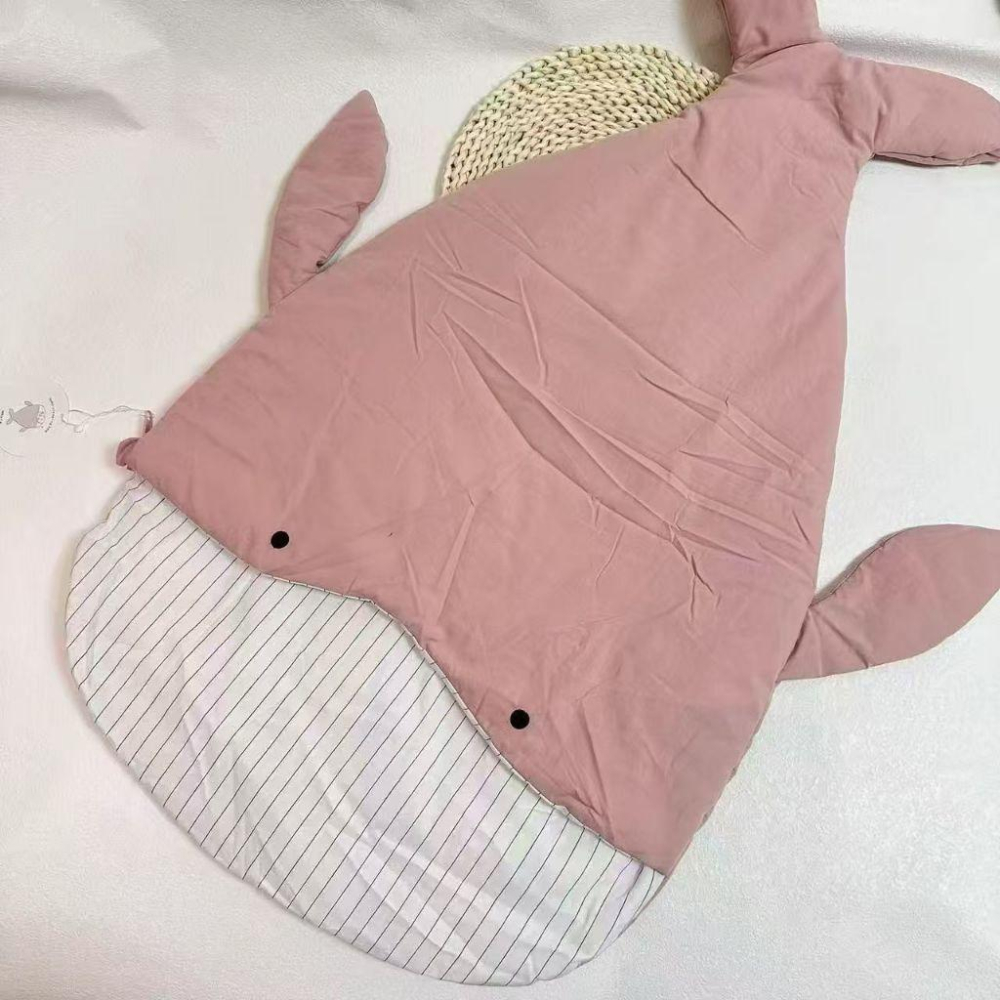 現貨 鯊魚鯨魚系列可愛造型寶寶睡袋-細節圖3