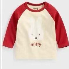 現貨 米菲兔鮑里斯熊兄弟姊妹裝 七分袖上衣-細節圖2