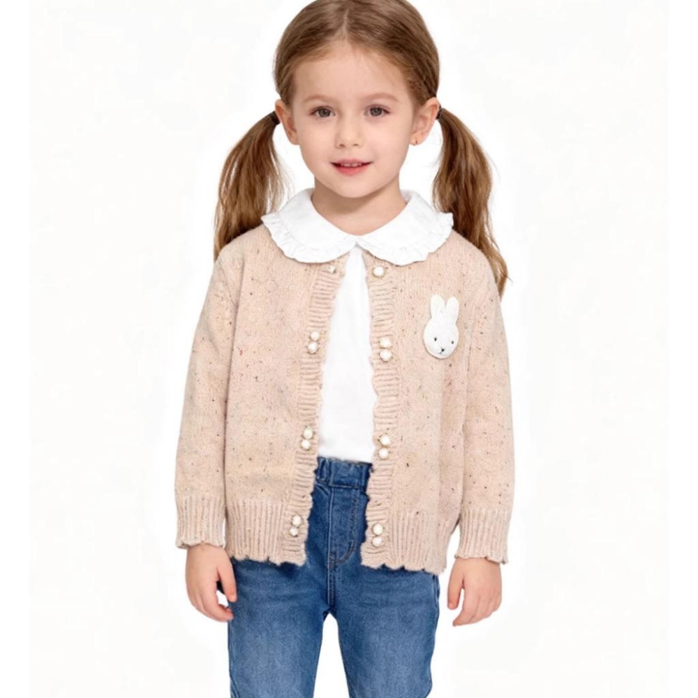 現貨 米菲雙扣毛衣外套-細節圖2