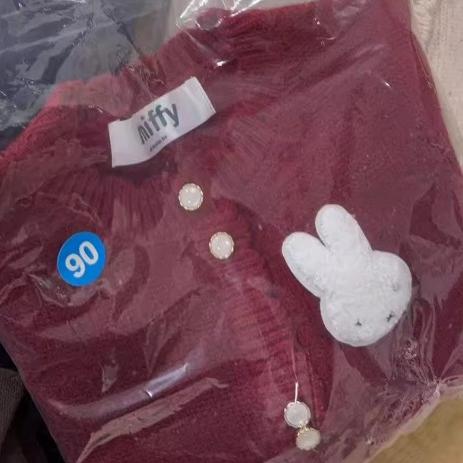 現貨 米菲雙扣毛衣外套-細節圖4