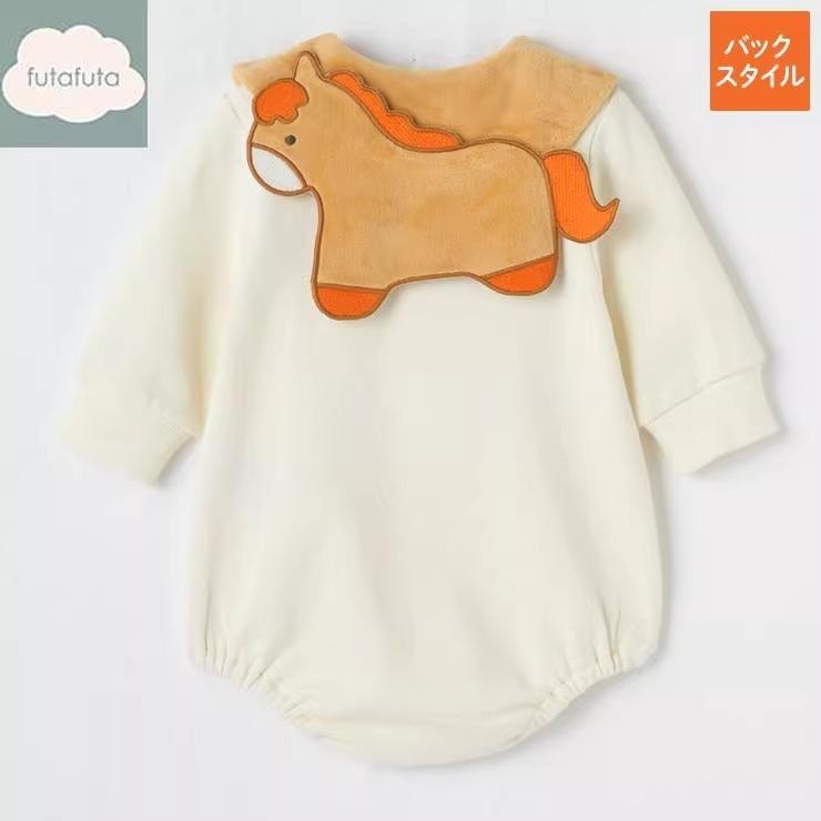 現貨 futa新春馬年小馬長袖上衣-細節圖2