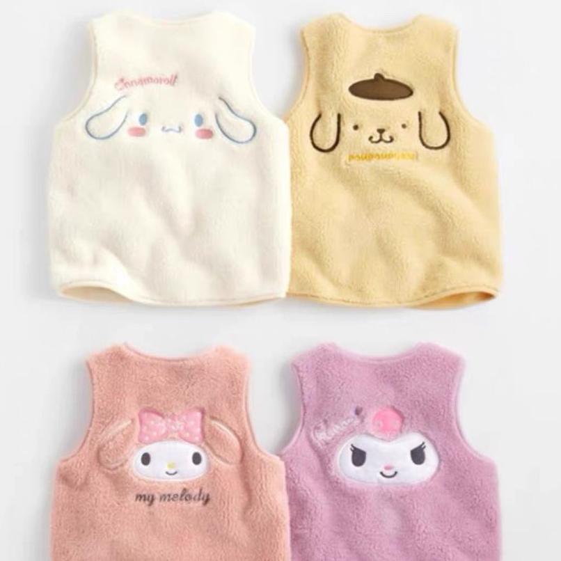 現貨 米菲/熊 可愛卡通茸毛背心-細節圖2
