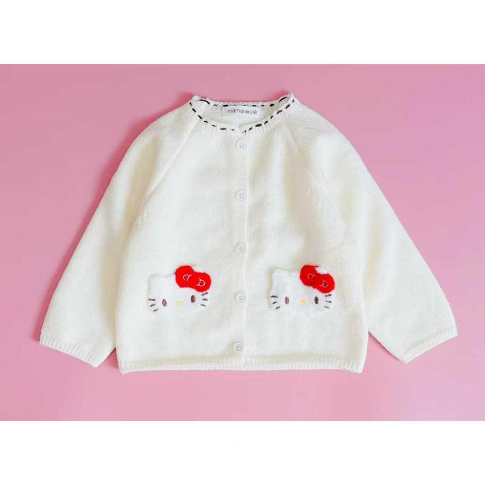 現貨 MAMARAKU KT針織毛衣外套-細節圖3