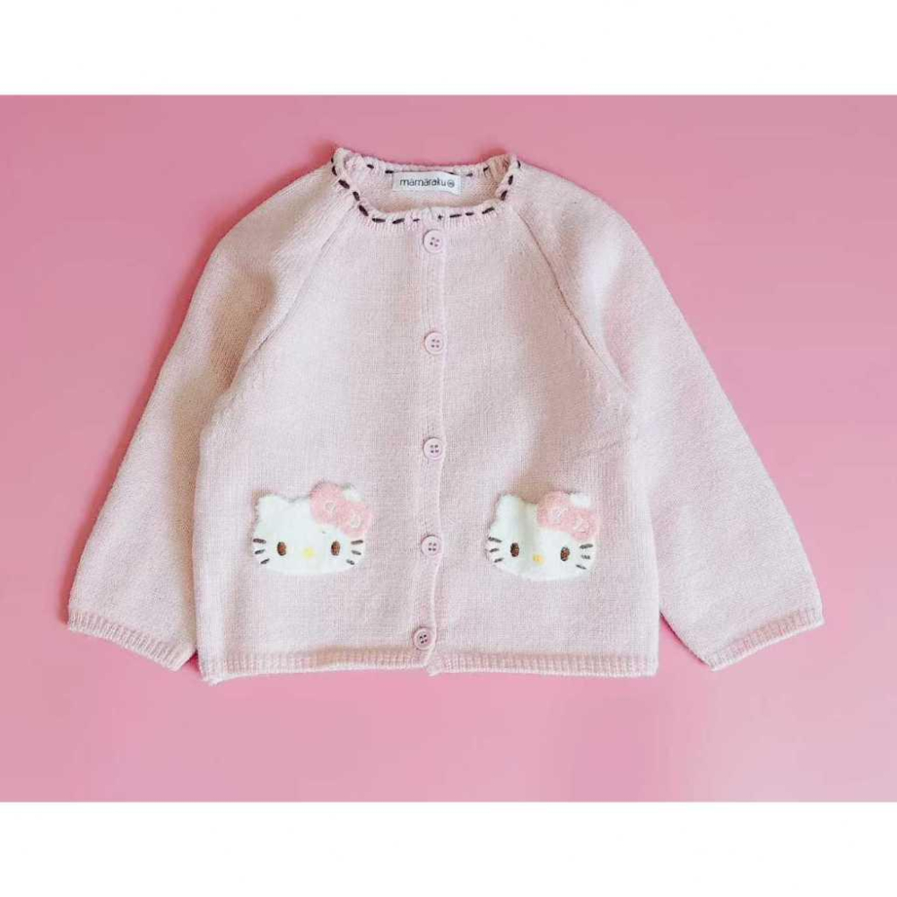 現貨 MAMARAKU KT針織毛衣外套-細節圖4