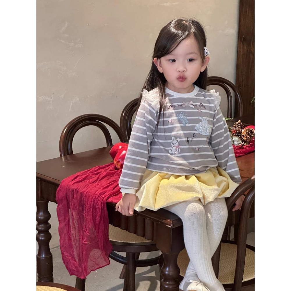 現貨 免運 日本PM精緻刺繡長袖上衣-細節圖2