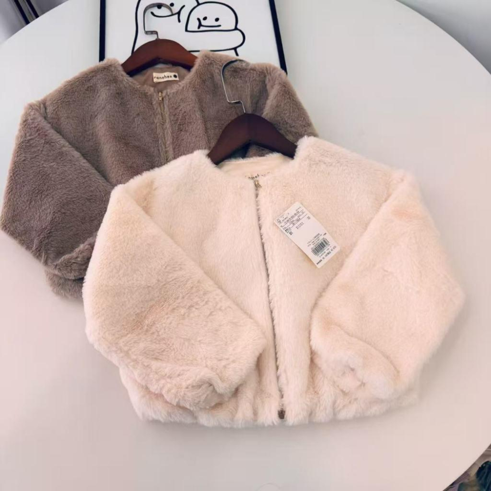 現貨 布朗西斯超柔軟兔絨毛外套-細節圖2