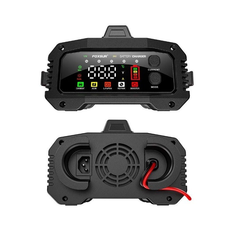 福克斯 FPT-250 12V25A / 24V15A 汽車電瓶充電器，檢測 充電 修復 BOOSTER啟動汽車 發電機-細節圖2