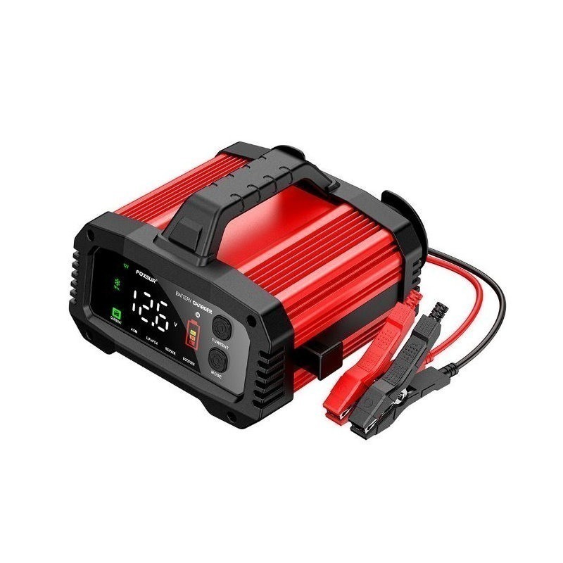 福克斯 FPT-250 12V25A / 24V15A 汽車電瓶充電器，檢測 充電 修復 BOOSTER啟動汽車 發電機-細節圖6