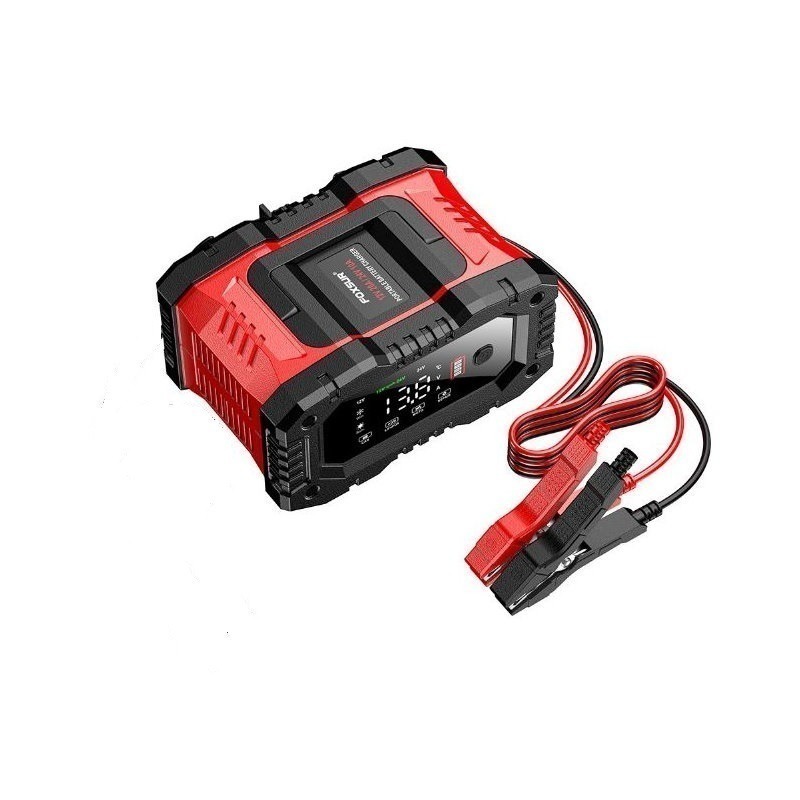 福克斯 FPT-200 12V20A /24V10A 汽車電瓶充電器，大電流 適貨車 營業用 檢測 充電 修復，台灣插頭-細節圖5
