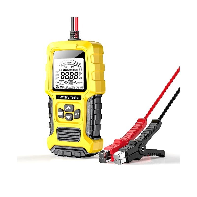 福克斯 FBT-300 12V/24V鉛酸電瓶測試器，CCA 測試範圍 50 - 2200 CCA-細節圖5