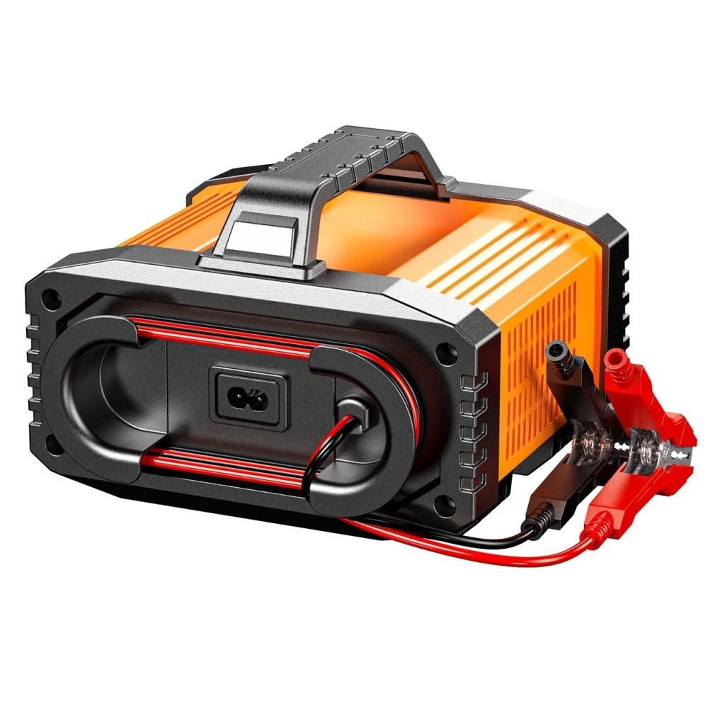 福克斯FAC-200 12V20A /24V10A 汽車電池充電器，鉛酸 鉛鈣 鋰鐵電池 六段電流 檢測 充電 修復-細節圖5