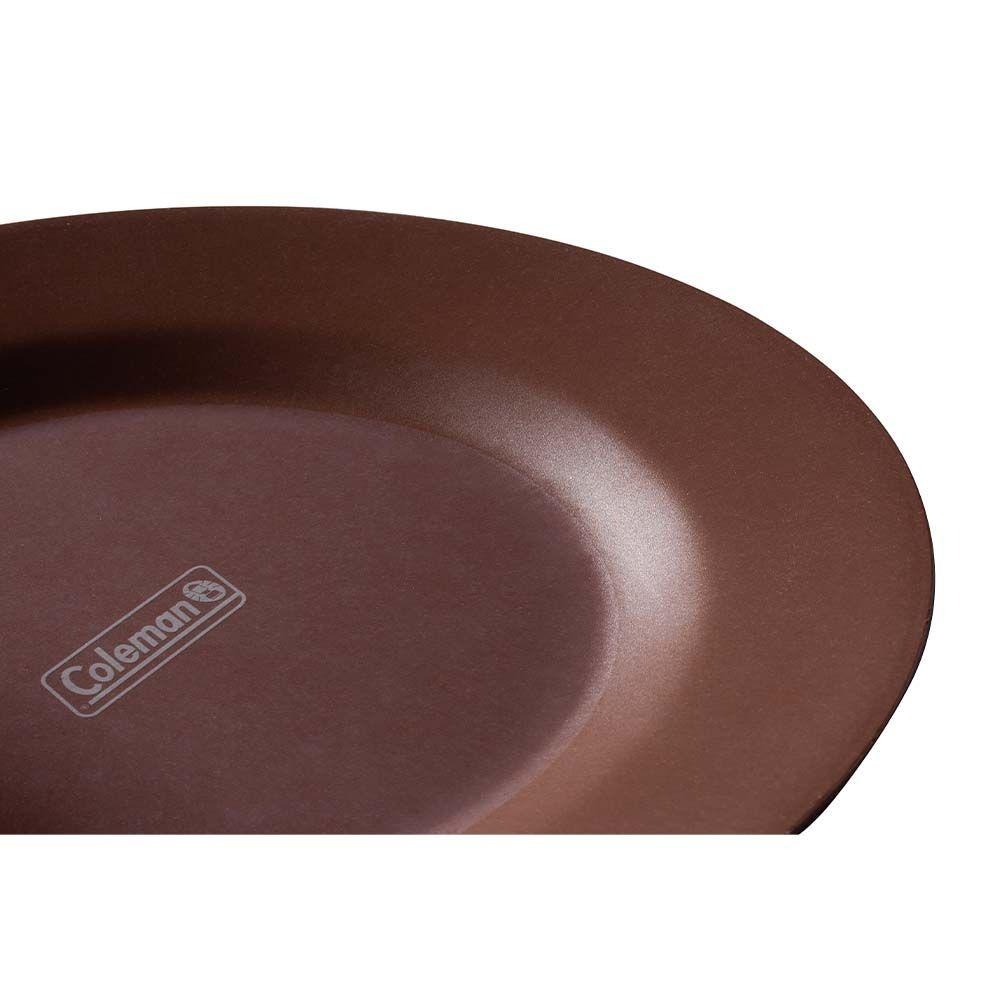 [現貨] Coleman 四人份 餐具組 CM-38927 環保餐具 竹野餐盤  露營 餐盤 碗 盤子 杯子-細節圖2