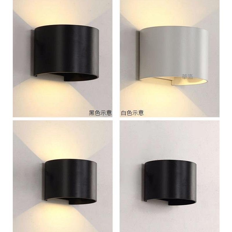 不敗經典防水壁燈,黑色白色戶外防水壁燈.850元GZ099黑白-細節圖2