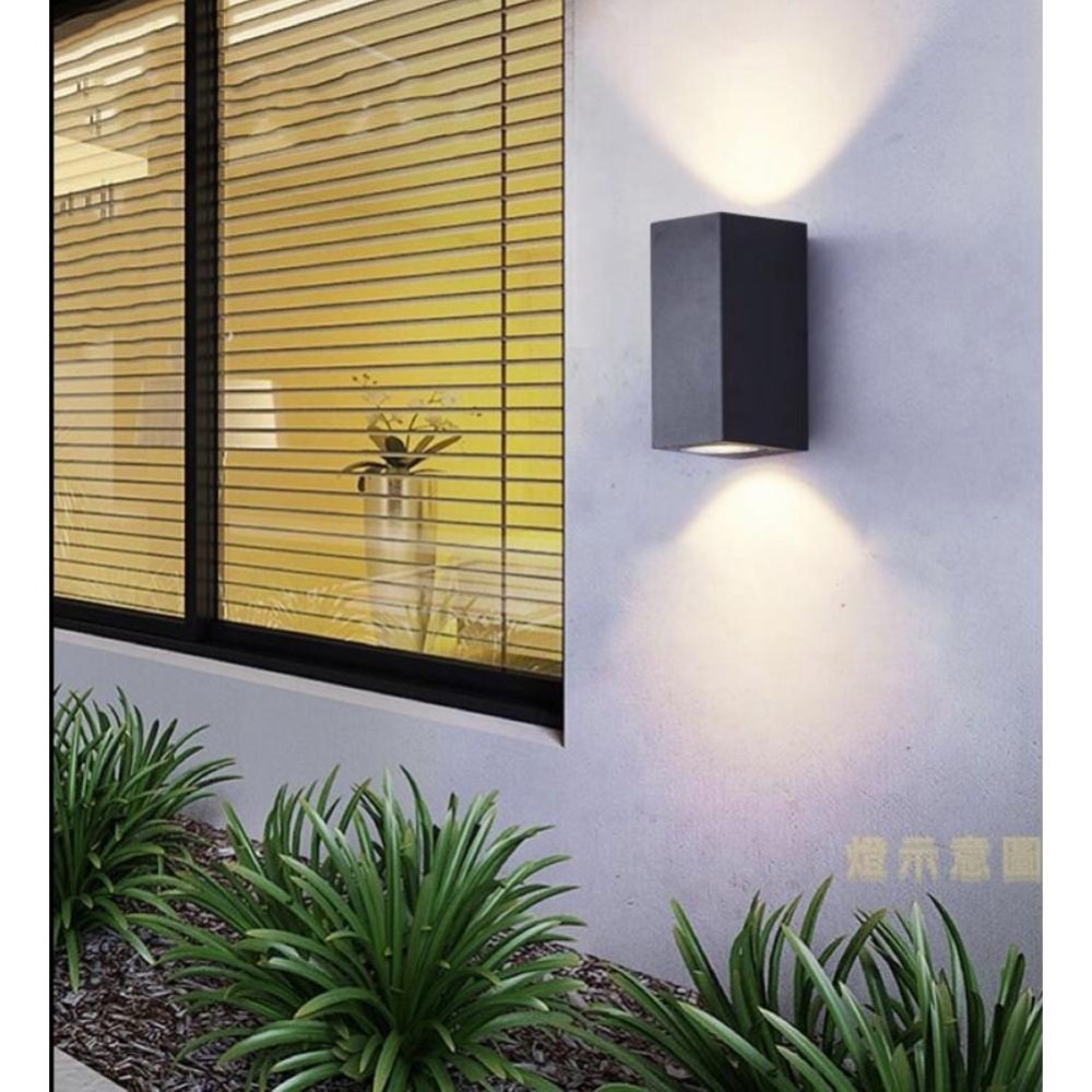 防水壁燈.簡約式超級好搭.10w照明~戶外~陽台~花園~中性光,圓型,GZ111-細節圖2