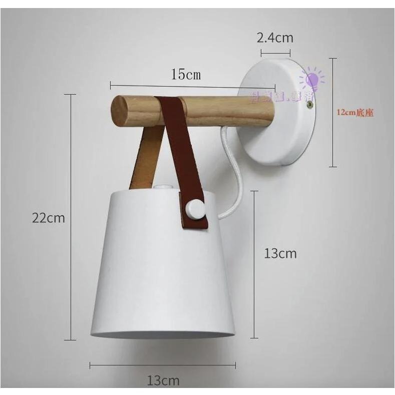 美式壁燈~復古壁燈~LOFT壁燈~樓梯燈~古感藝壁壁燈~黑色白色可選僅290元起-B1074-細節圖3